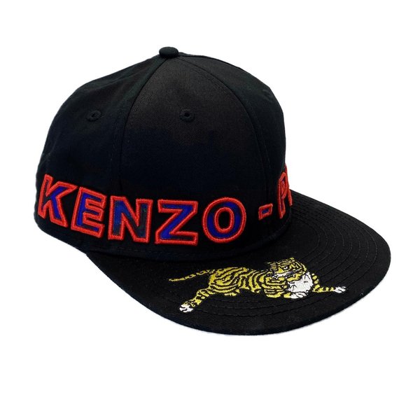 KENZO x H&M Black Embroidered Hat Cap - Picture 2 of 14